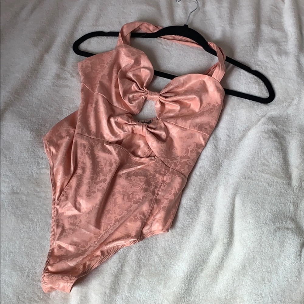 free people satin bodysuit